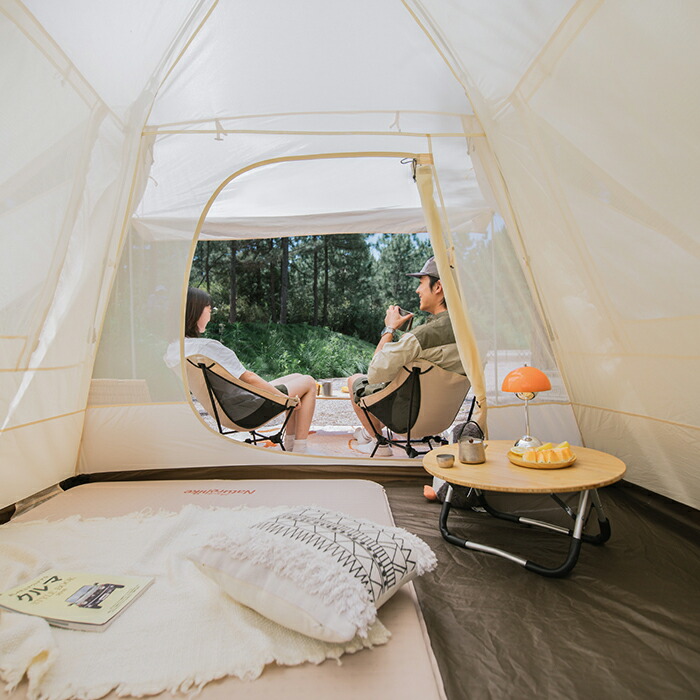 Naturehike ワンタッチテント 4人用 ロッジ テント 防水 UPF50 マラソン中P2倍+最大30%OFF日替わりクーポン】 Naturehike