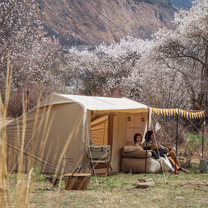 印象のデザイン Naturehike インフレータブルテント エアーテント ロッジ テント 防水 オールシーズン 小屋 3人用 4人用 パークテント ロッジ型テント キャンプ 設営簡単 自立式 耐水圧3000mm 前室ポール3つ付き 日焼け対策 ファミリーキャンプ カップル Fucoa Cl