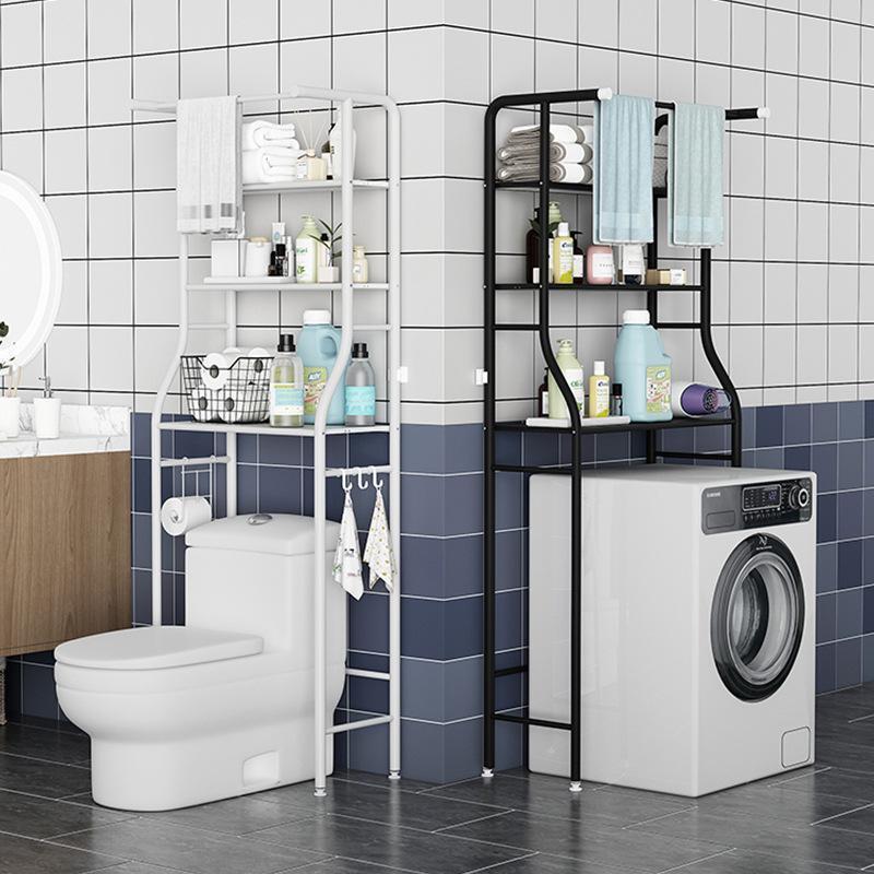 洗濯機ラック トイレ用 棚 収納 3段 ラック トイレ収納 台 整理棚 オープンラック ランドリーラック ランドリー収納 洗濯機収納 脱衣所 洗面所 洗濯物