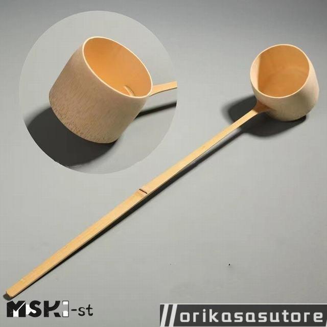 ほぼ未使用 茶道具 柄杓 つくばい杓 差通し柄杓等4点セット 元箱 hg241220-52853_1.jpg