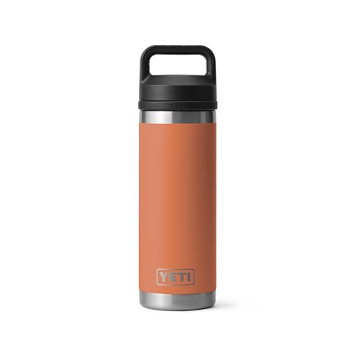 YETI (イエティ) Rambler 18オンスボトル 漏れ防止 真空断熱 ステンレススチール チャグキャップ付き 高砂漠粘土｜NATURE STOCK