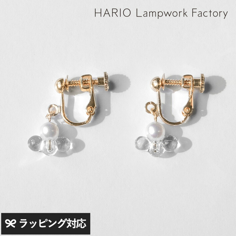 【わーば】アンティークランプ &amp; パールイヤリング バブルパールフープイヤリング | STELLAR HOLLYWOOD-ステラ