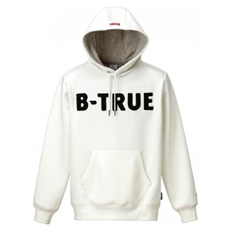 エバーグリーン(EVERGREEN) B-TRUE プレミアムプルパーカー M ホワイト