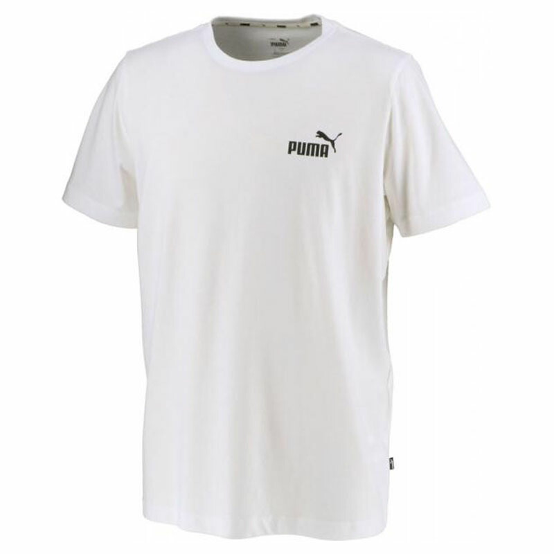 594円 柔らかい PUMA プーマ ESS スモールロゴ Tシャツ メンズ M 02 プーマホワイト 589041