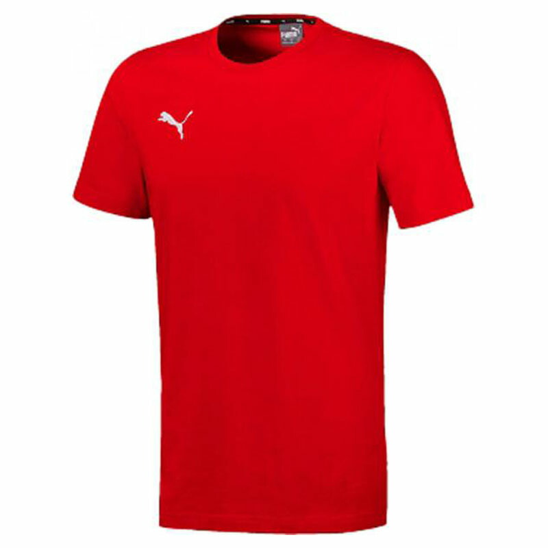 PUMA(プーマ) TEAMGOAL23 カジュアル Tシャツ メンズ L 01(プーマレッド) 656986