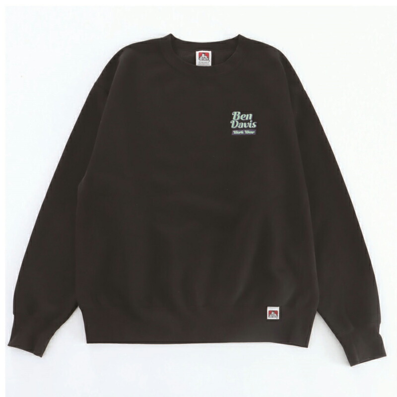 Ben Davis ベンデイビス 21秋冬 Craftsmanship Crew L Blk Fitzfishponds Com