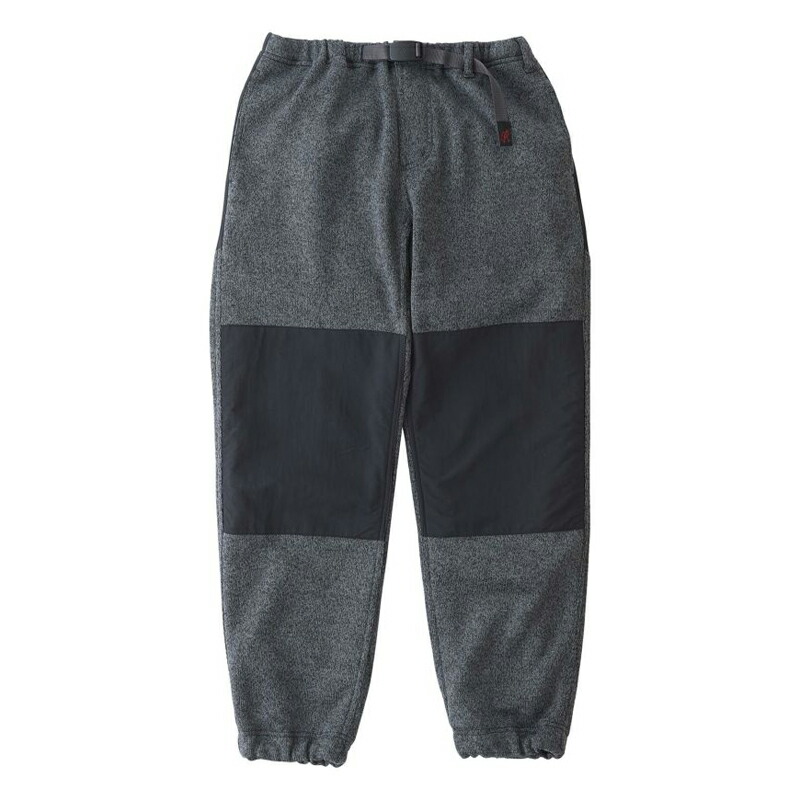GRAMICCI グラミチ BONDING KNIT FLEECE KNEE PATCH PANTS M H.CHARCOAL GUP-21F067  爆安