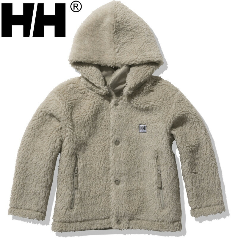 HELLY HANSEN ヘリーハンセン キッズ ファイバーパイル サーモ コーチ ジャケット 140 オートミール OM HJ52152 く日はお得♪