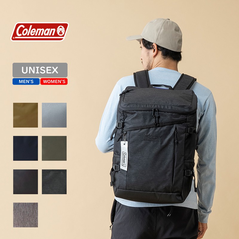 Coleman コールマン 2022年新モデル 2000038995 BAG SQUARE WALKER ウォーカー スクエア バックパック  ブラックヘザー 約30L お買い得品 2022年新モデル