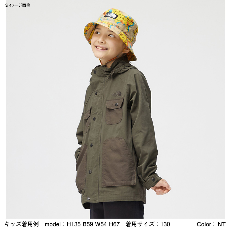 最も NORTH THE FACE 140 ファイヤーフライジャケット キッズ