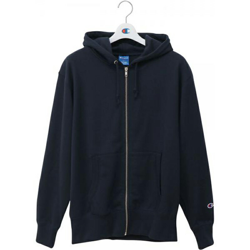 Champion(チャンピオン) TEAM FULL ZIP SWEAT PARKA C3-PS160 XXL ネイビー(370) C3PS160