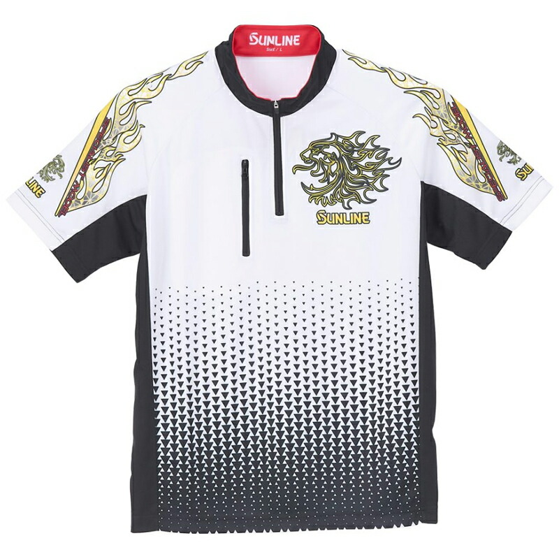 返品交換不可】 サンライン SUNLINE PRODRYシャツ 半袖 LL ホワイト SUW-04202CW