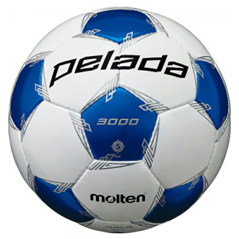 モルテン Molten サッカーボール5号球 ペレーダ3000 5号球 ホワイト メタリックブルー F5l3000wb 期間限定今なら送料無料
