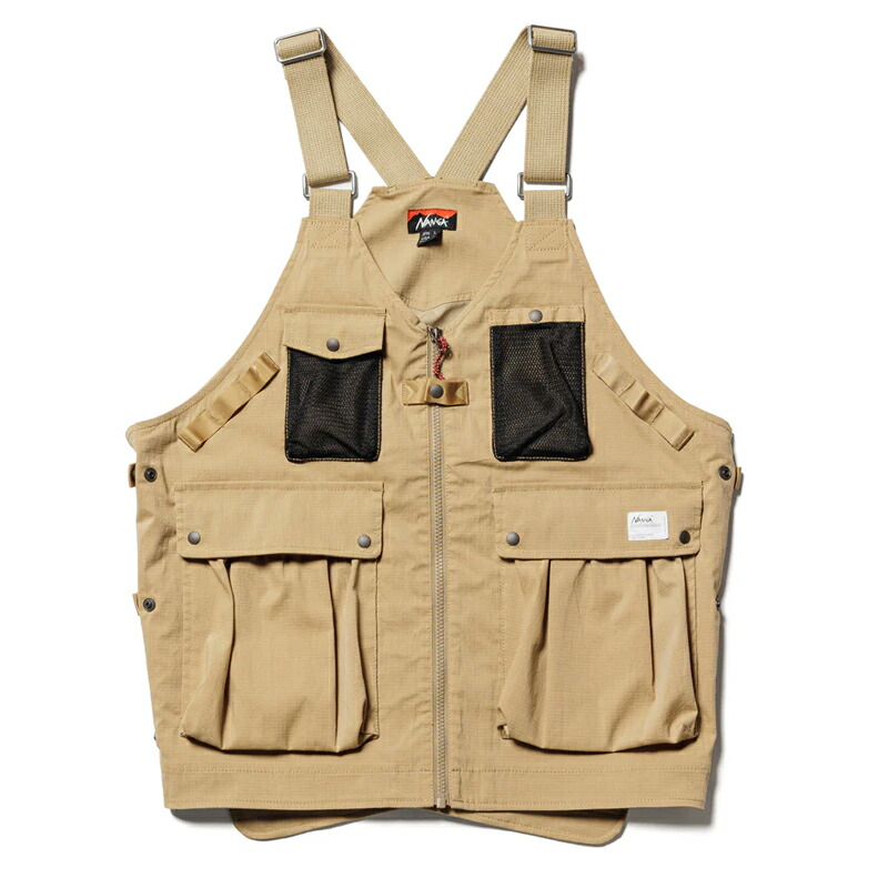10229円 初売り ナンガ NANGA TAKIBI RIPSTOP FIELD VEST M BEG N11DEGF4