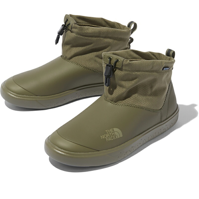 THE NORTH FACE ザ ノース フェイス BASE CAMP BOOTIE SHORT WP 10 28.0cm ニュートープグリーン×TNFブラック  NK NF52142 最安価格