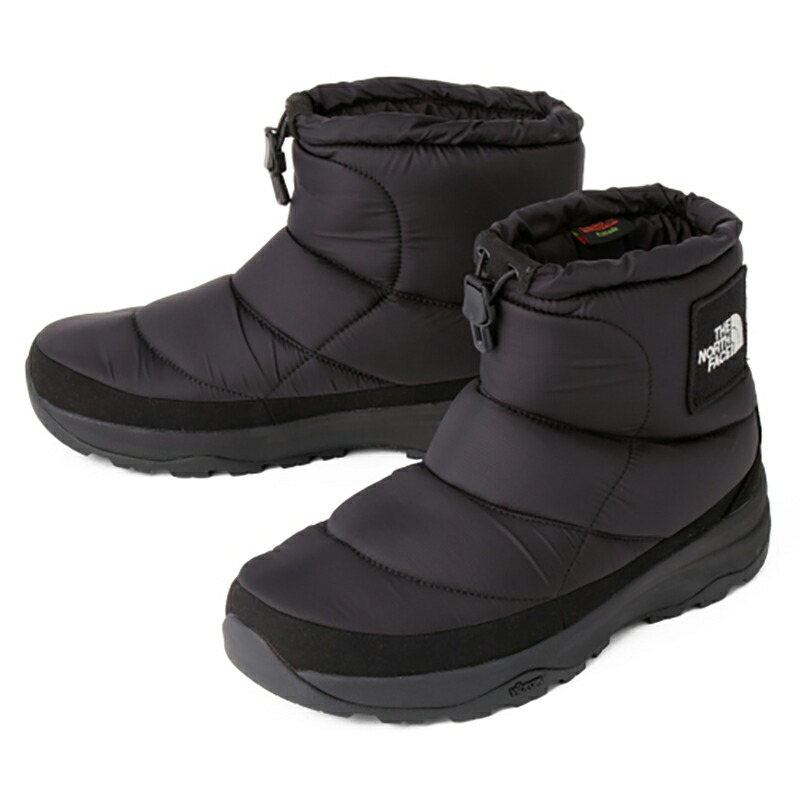 Amazon | [ザノースフェイス] Nuptse Chukka WP TNFブラック/TNF