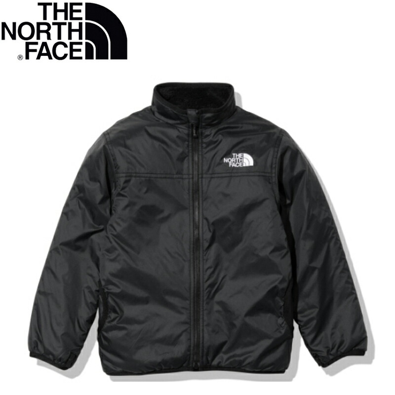 THE NORTH FACE ザ ノース フェイス REVERSIBLE COZY JACKET リバーシブル コージー ジャケット キッズ  140cm ブラック K NYJ82244 最大62％オフ！