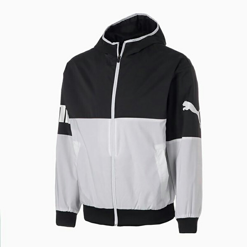 PUMA(プーマ) PUMA POWER ウラメッシュ ウィンドブレーカー L PUMA WHITE(02) 671881