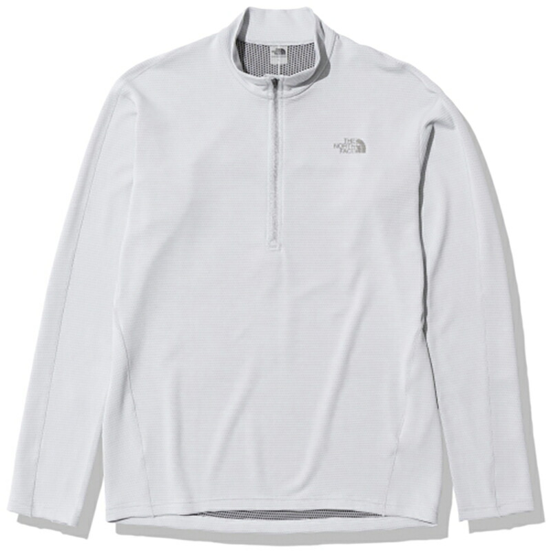 THE NORTH FACE(ザ・ノース・フェイス) ロングスリーブ フラッシュドライ ジップアップ メンズ XL ティングレー(TI) NT61911