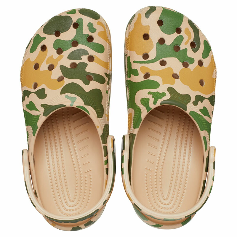 CROCS クロックス CLASSIC Tan 26cm 206454 クラシックプリンテッド 