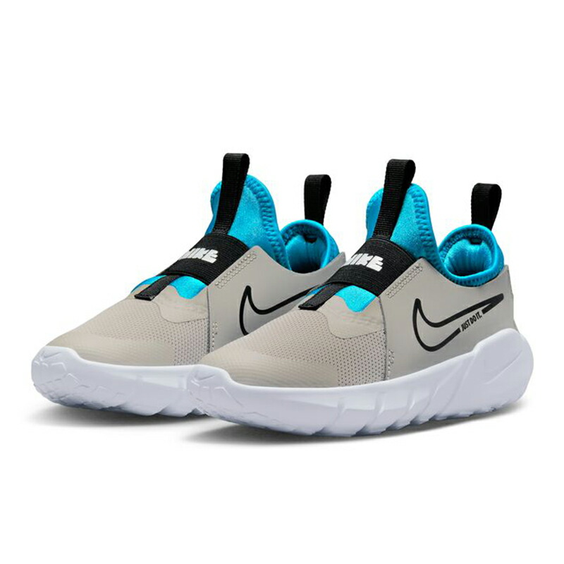 NIKE(ナイキ) フレックス ランナー 22cm PSV ランニングシューズ 008(ブラック×ブルーライトニング×ホワイト)  NJP-DJ6040008 ランニング・マラソン