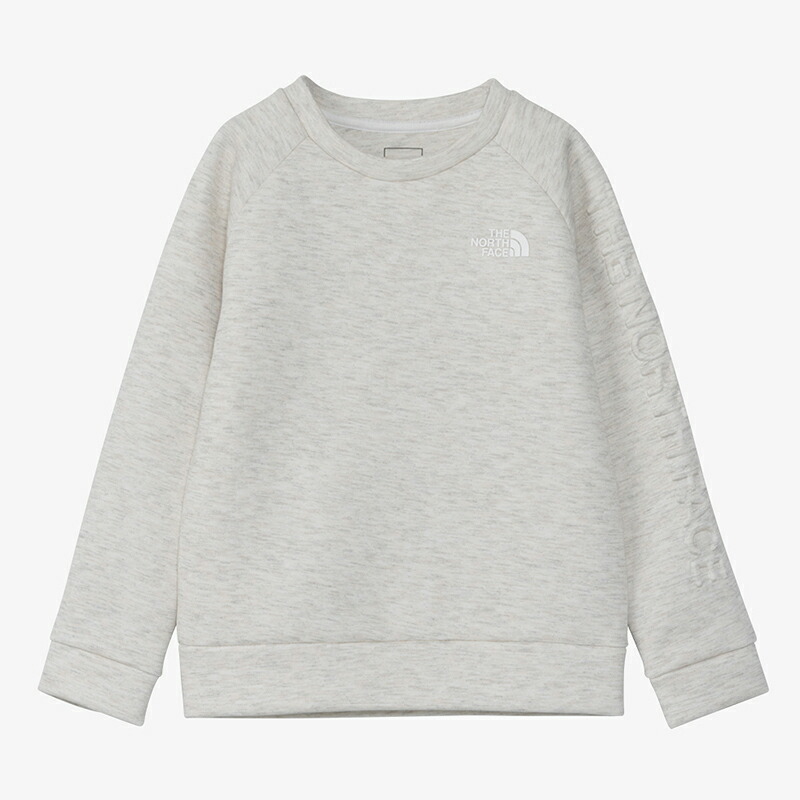 THE NORTH FACE(ザ・ノース・フェイス) テックエアースウェットクルー キッズ 120 オートミール NTJ62313