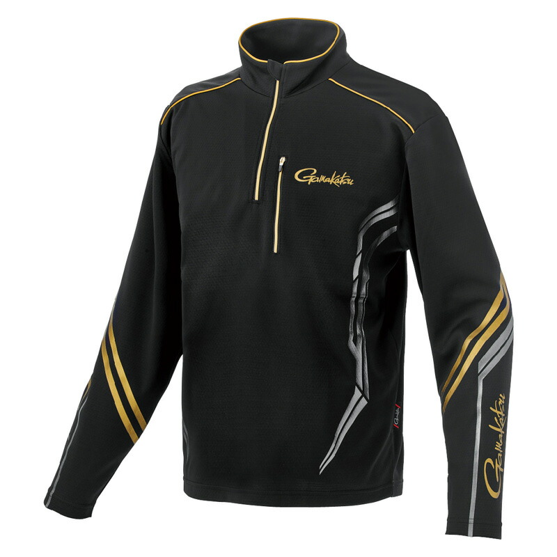 楽天市場】がまかつ フィッシングシャツロングスリーブ ブラック