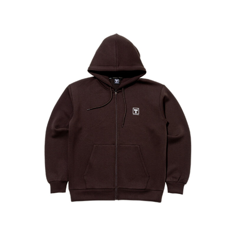 ⭕️新春万福⭕️ JACKALL ビックロゴ フーディ パーカー 茶 XL BIG LOGO HOODIE/BIG LOGOフーディ - APPAREL TT ｜JACKALL
