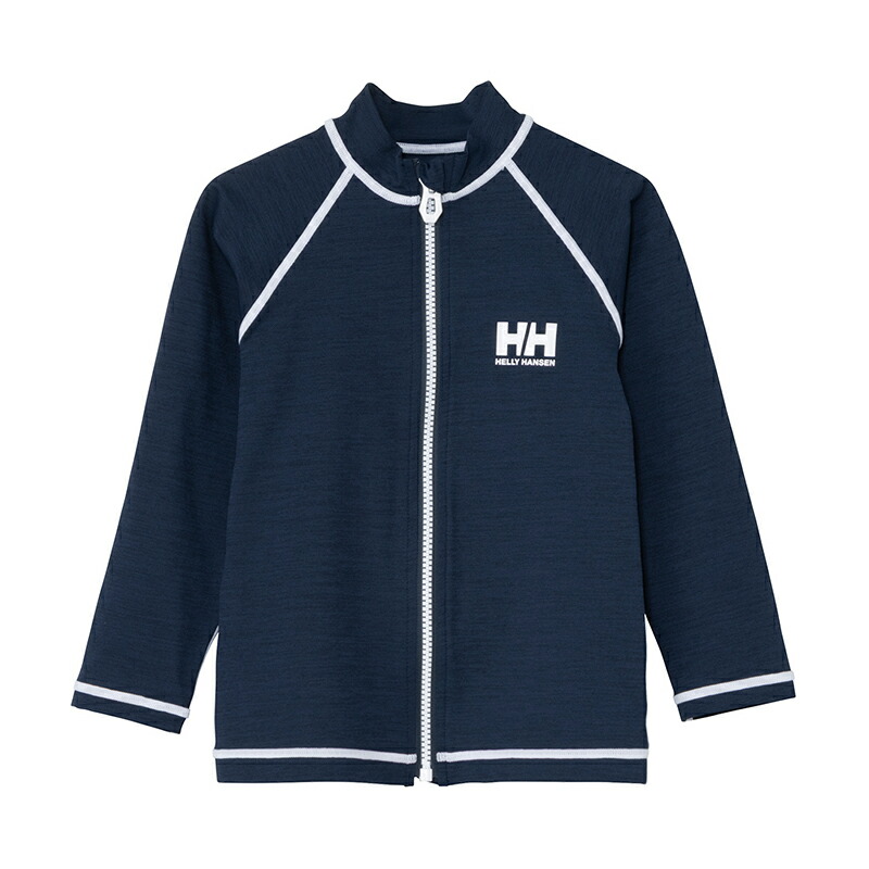 HELLY HANSEN(ヘリーハンセン) ロング捩り HHフルジップラッシュガード キッズ HJ82600 全2色 全2大いさ スポーツ・アウトドア-キッズ・ジュニア用ウェア-アウトドア