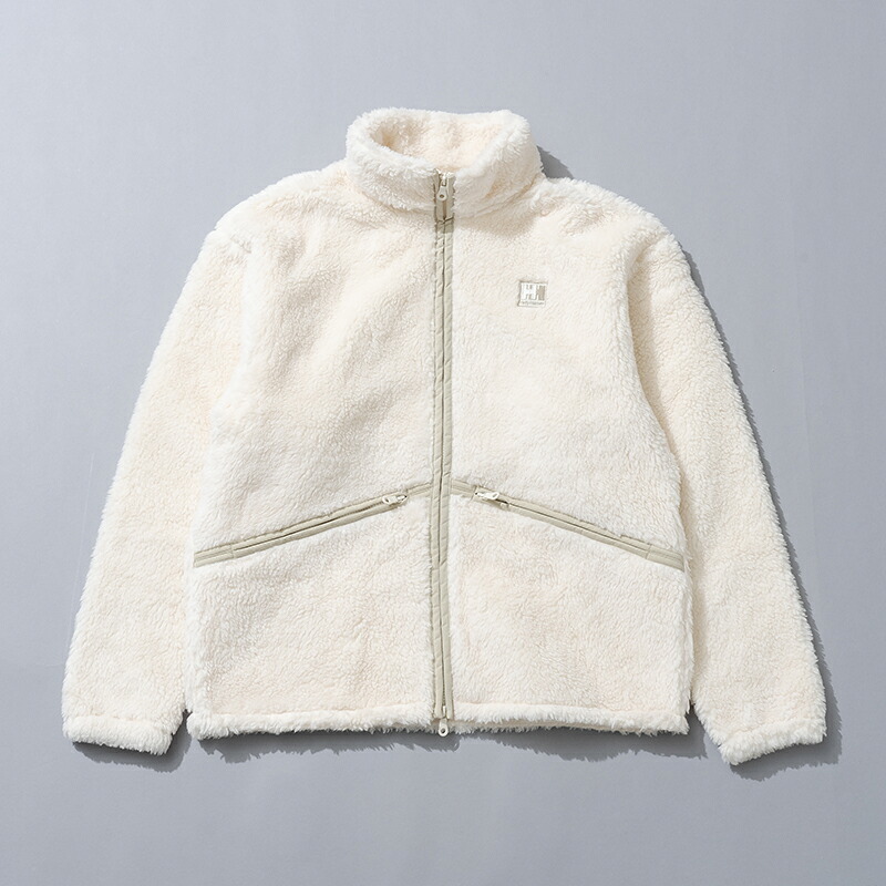 HELLY HANSEN(ヘリーハンセン) ファイバーパイル ウールコットンジャケット L アイボリー(24秋冬) HH52461