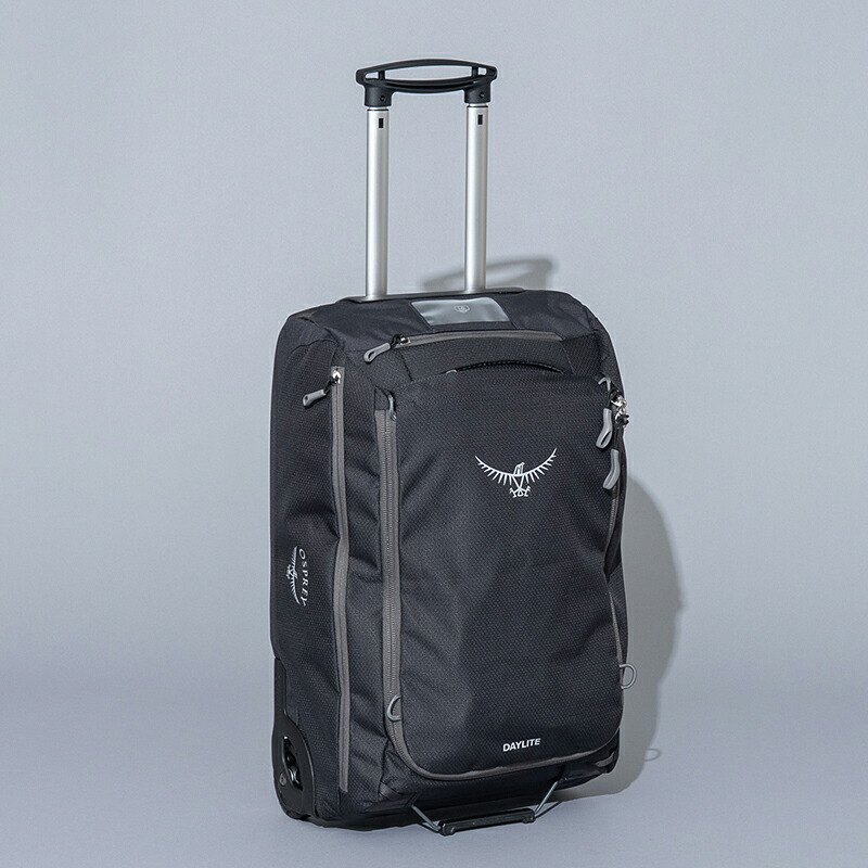 OSPREY(牡掻き鳴らす) DAYLITE CARRY-ON WHEELED DUFFEL 40 40L Black 10006128 その他-スポーツウェア・アクセサリー