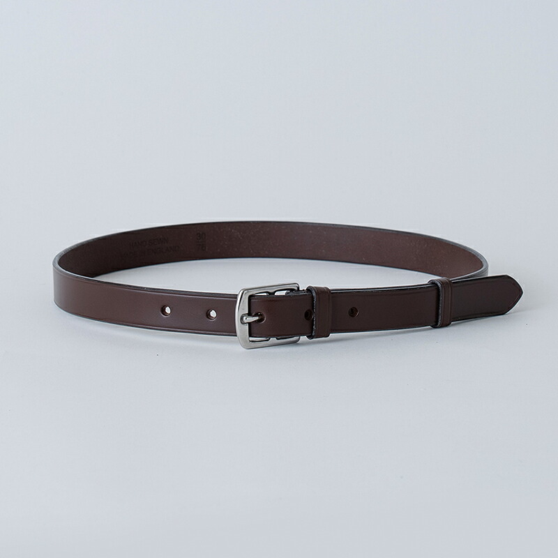 Brady(ブレディ) STIRRUP BELT 1in-SILVER 32 FRENCH TAN STIRRUP BELT｜ナチュラム アパレル専門店