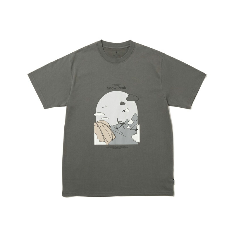 スノーピーク(snow peak) Camping Graphic T-Shirt 全2色 全2サイズ