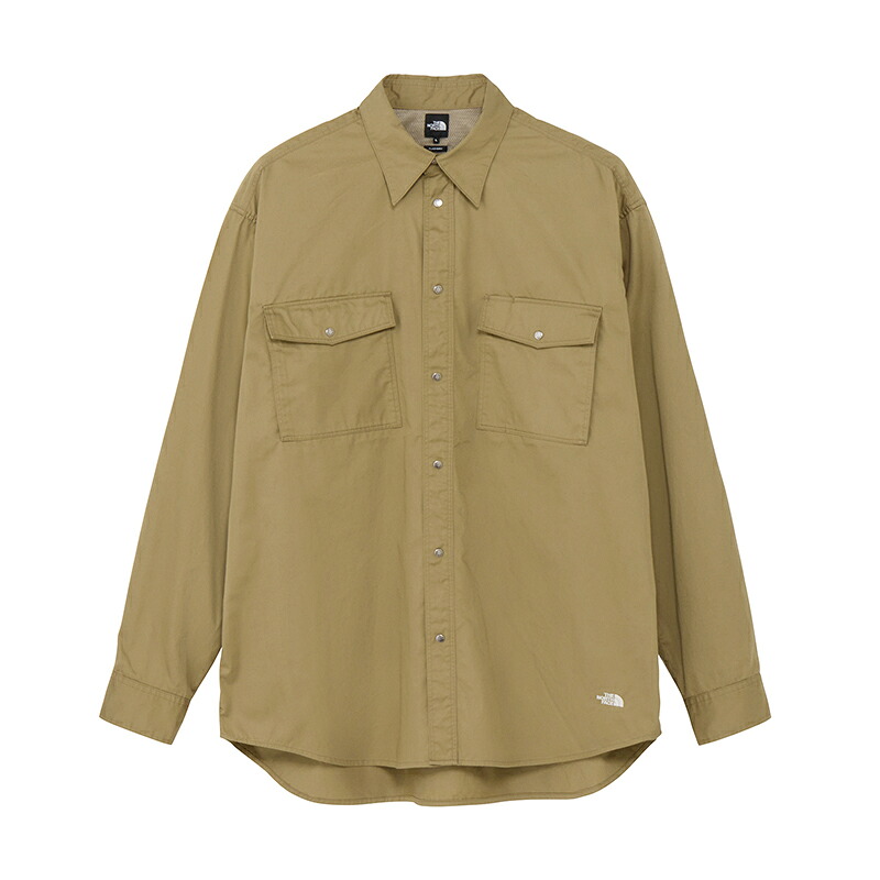 THE NORTH FACE(ザ・ノース・フェイス) ロングスリーブロックステディチノシャツ メンズ NR62531 全2色 全2サイズ|ナチュラム アパレル専門店