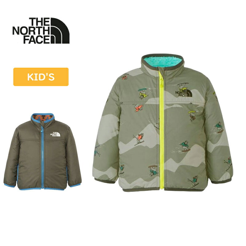 THE NORTH FACE(ザ・ノース・フェイス) ノベルティリバーシブルコージージャケット ベビー 80 スノーイエティ NYB82348