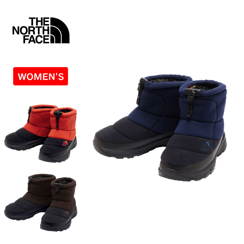 THE NORTH FACE(ザ・ノース・フェイス) ヌプシ ブーティ ウォータープルーフ VII ショート ポーラテック 5/23.0cm アーバンネイビー×TNFブラック(UK) NF52473|ナチュラム アパレル専門店