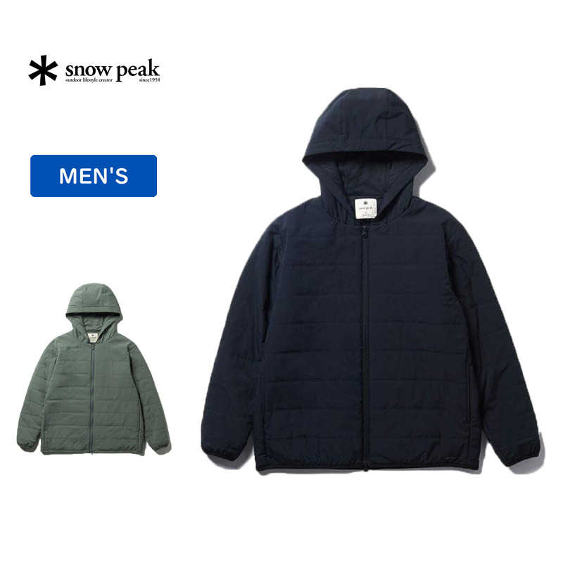 スノーピーク(snow peak) Flexible Insulated Zip Up Hoodie 全3色 全4サイズ