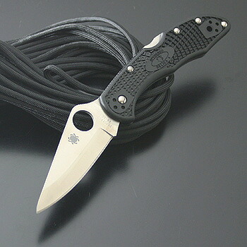 Spyderco(スパイダルコ) Spyderco スパイダルコ デリカ 4 (直刃) C11PBK