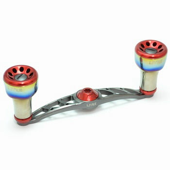 リブレ(LIVRE) フルコンプ スターター シマノ用 左巻き 100粍 GMR(火器メタ×赤いこと) FLSK100-A3-GMR
