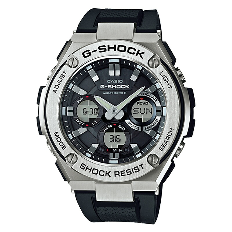G-SHOCK(ジーショック) 【国内定め事品】GST-W110-1AJF 20空圧雨合羽 GST-W110-1AJF