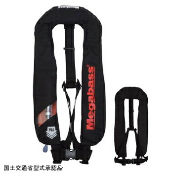 メガバス(Megabass) ライフセーバー ジャッケトタイプ ブラック