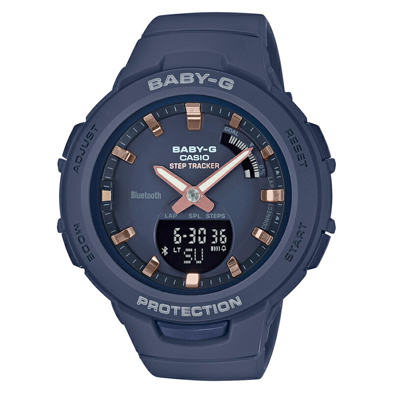 BABY-G(ベビージー) 【国内正規品】BSA-B100-2AJF ネイビー BSA-B100-2AJF