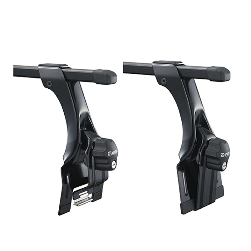 INNO(イノー) INKD1K スクエアベースステー 新規格1BOX車対応 キーロック標準装備 ブラック INKD1K