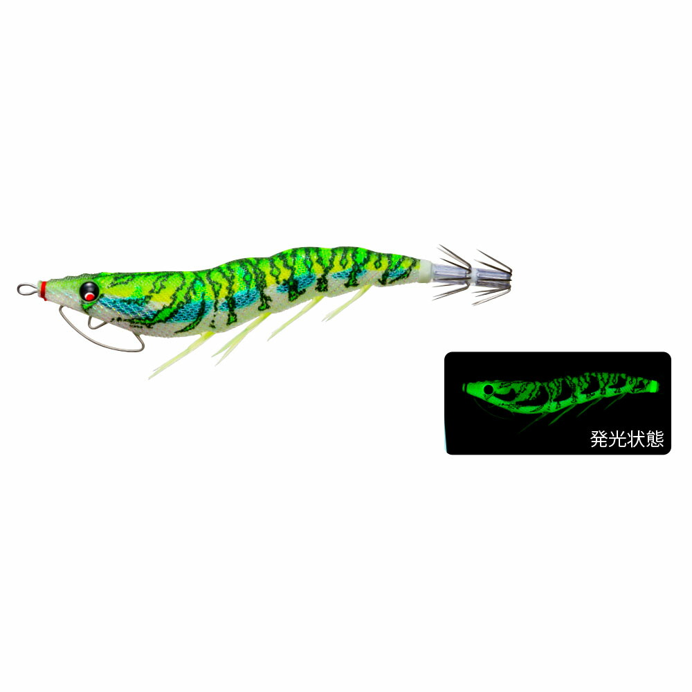 デュエル(DUEL) EZ-Q キャスト 喰わせ 3.5号 夜光グリーングリーン A1749-LMDM画像
