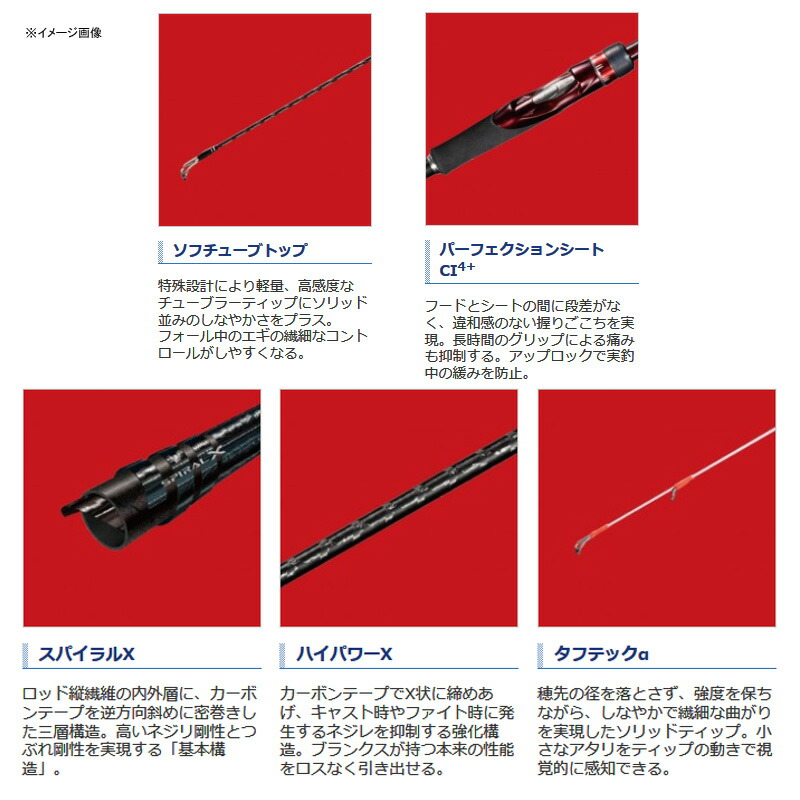 優れた品質 セフィアTTロッド s86m ci4+ オールラウンドモデル 持ち手部分のみ