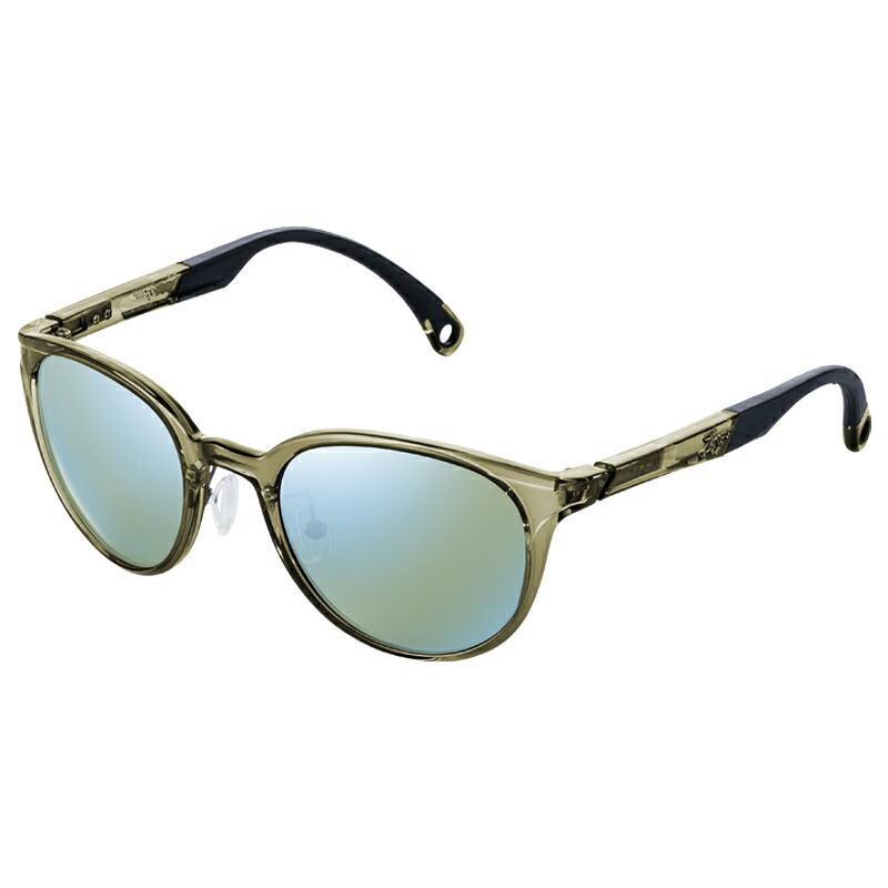 Zeque by ZEAL OPTICS(ゼクー バイ ジールオプティクス) Juno(ジュノ) せつ然たるオリーブ イーズグリーン×青碧銀鏡 F-1847