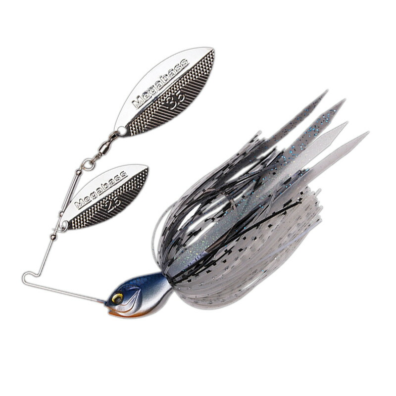 楽天市場】メガバス スピナーベイト SV-3 3/4oz ダブルウィロー