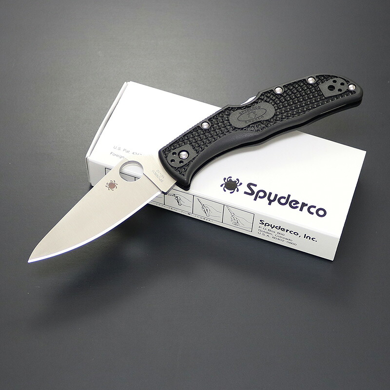 Spyderco(スパイダルコ) エンデラ VG-10 ブラック 直刃 刃長87mm C243PBK 10,842円