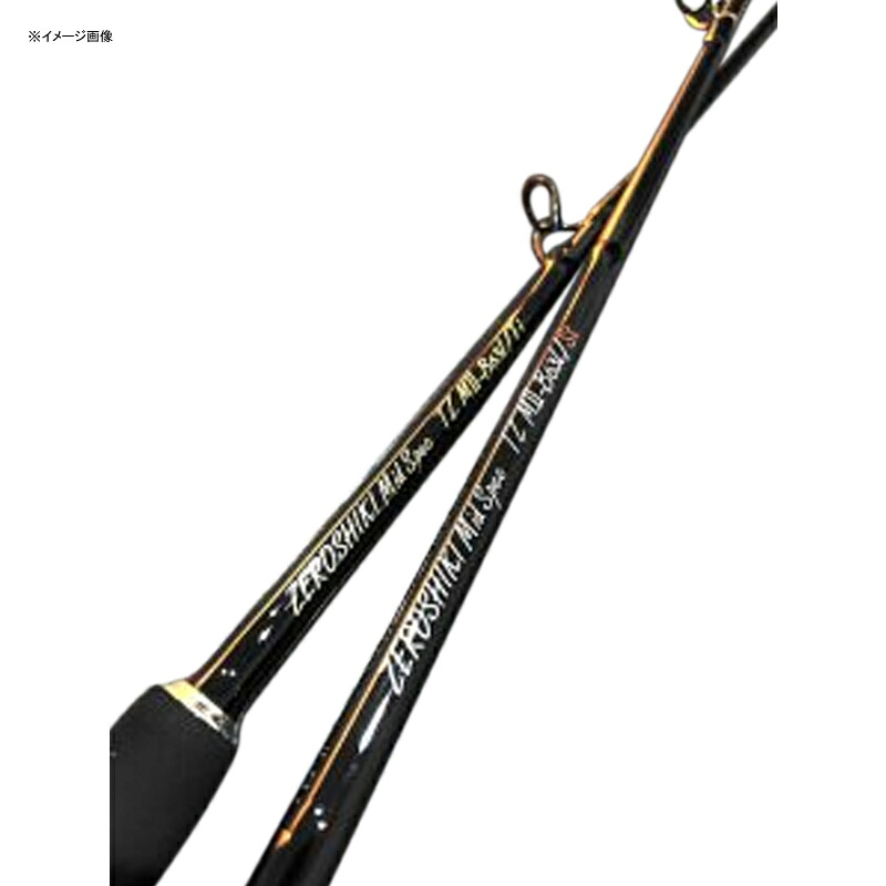 【7/18~店内最大7500円OFFクーポン】 ゼニス ZEROSHIKI MID SPEC TZ-MID2-S62L/Ti(スピニング・ワンピース) TZ-MID2-S62L/Ti|ナチュラム フィッシング専門店