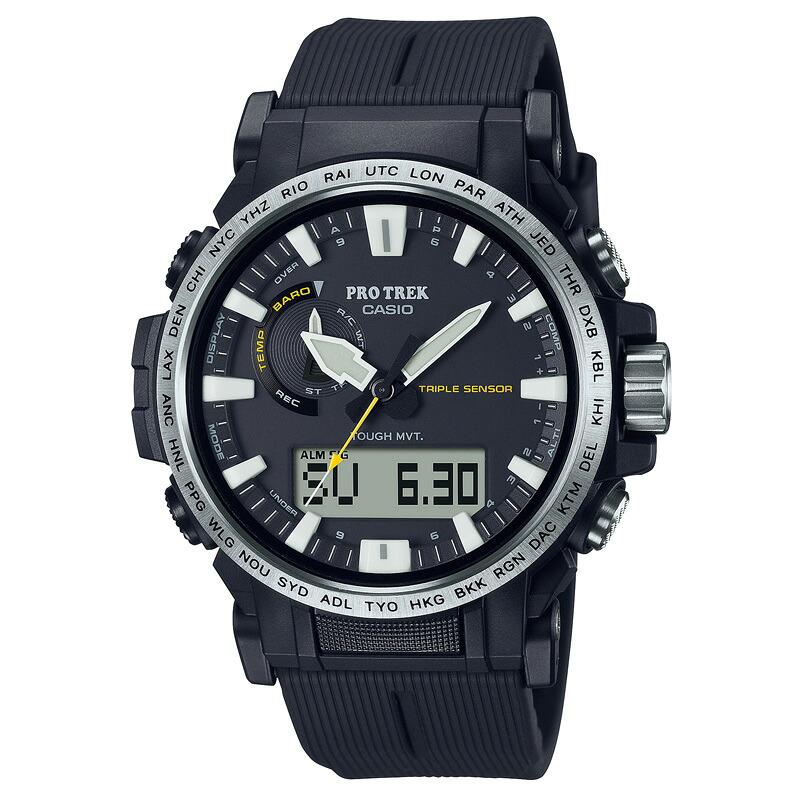 PROTREK(プロトレック) 【国内定め事品】PRW-61-1AJF 黒いこと PRW-61-1AJF